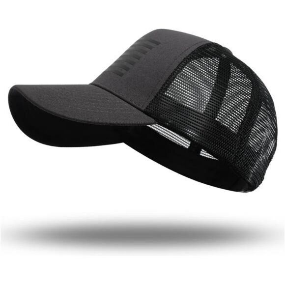 American Flag Trucker Hat Mesh Snapback Adjustable Baseball Cap for Men Women - Picture 3 of 7